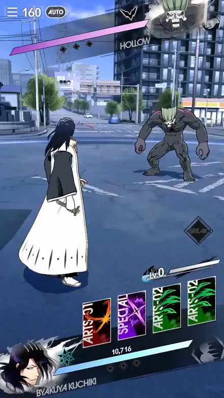 BLEACH Mirrors High Poster - Tampilan Battle Mode Game